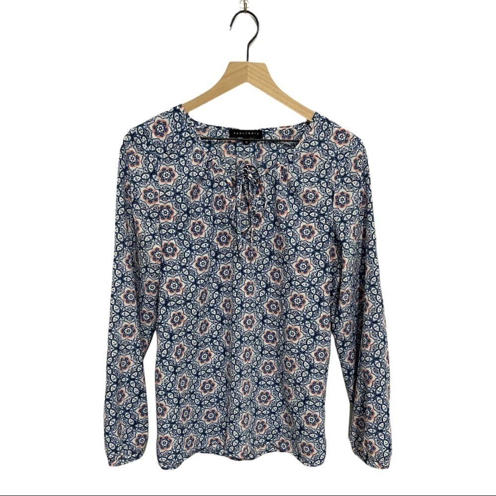 Sanctuary Blue Casual Blouse Size M